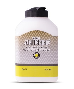 Artdeco Su Bazlı Vernik 500ml Parlak