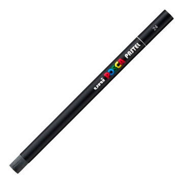 Uni Posca Wax Pastel Boya 24 Black