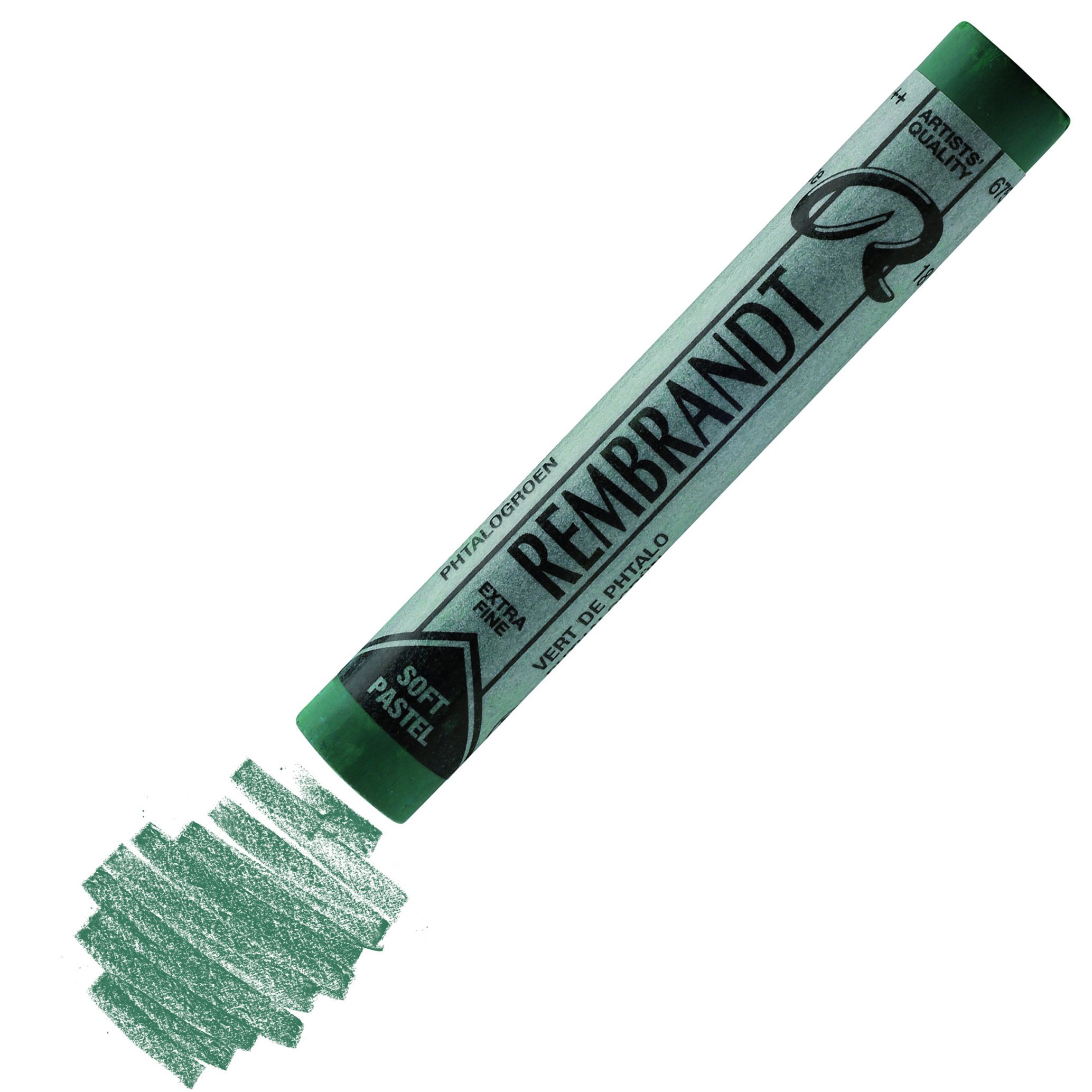Rembrandt Soft Pastel Boya Tekli Yedek Renk 675-3 Phthalo Green