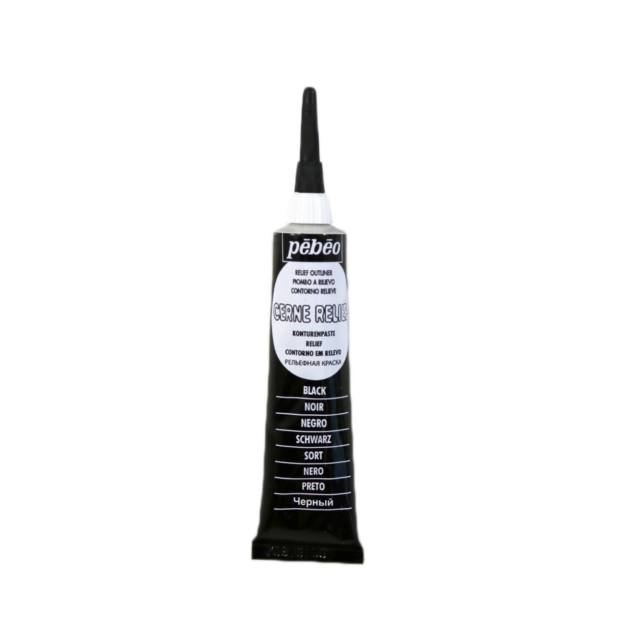 Pebeo Cam Boya Kontürü 20ml Siyah