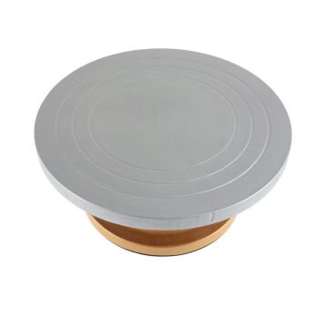 Art Design Seramik ve Heykel Döner Metal Turnet 30cm