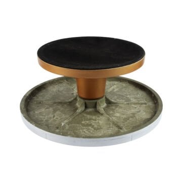 Art Design Seramik ve Heykel Döner Metal Turnet 30cm