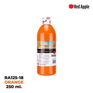 Red Apple Akrilik Boya 250ml 18 Orange