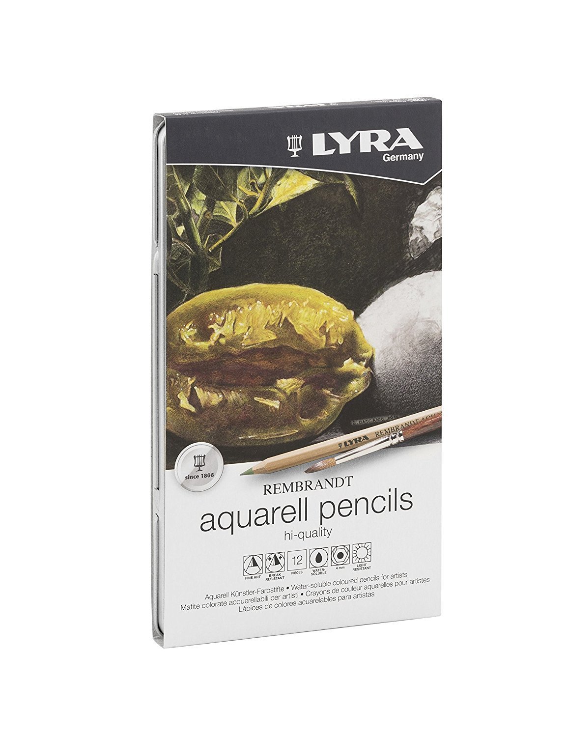 Lyra Rembrandt Aquarell Suluboya Kalemi 12 Renk Set