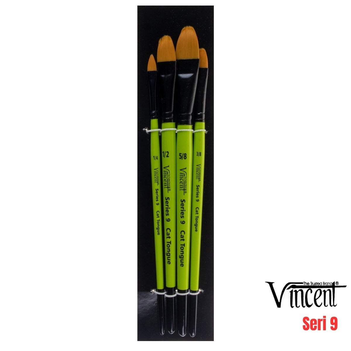Vincent Fırça Seti 4lü S9