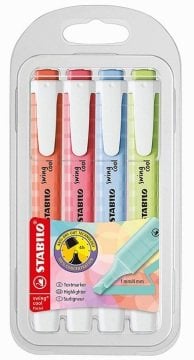 Stabilo Swing Cool Fosforlu İşaretleme Kalem Seti 4lü