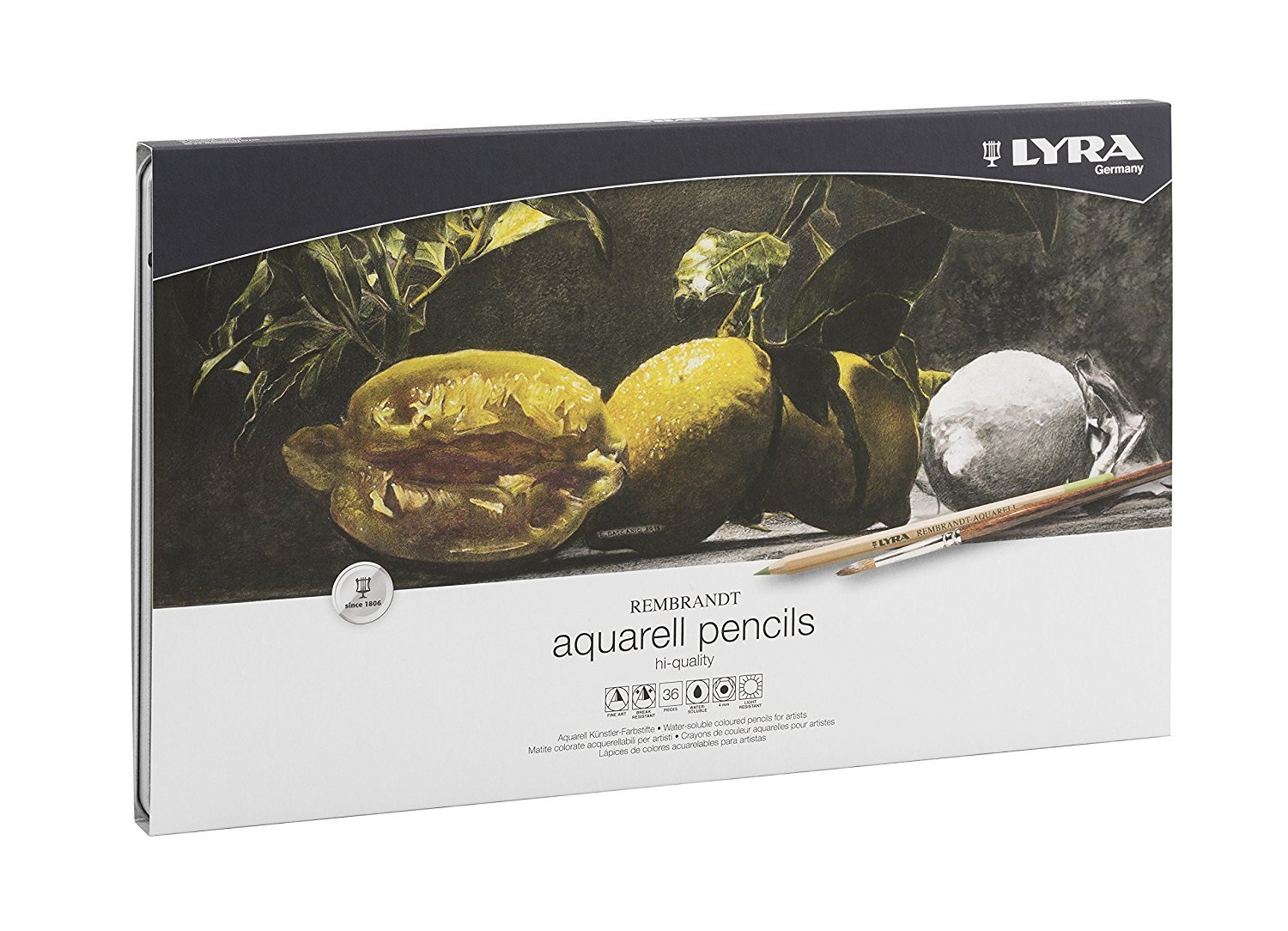 Lyra Rembrandt Aquarell Suluboya Kalemi 36 Renk Set