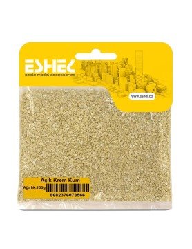 Eshel Maket Açık Krem Kum 100gr