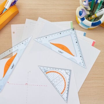 Bic Üçgen Gönye Geometrik Geodreicek 16cm
