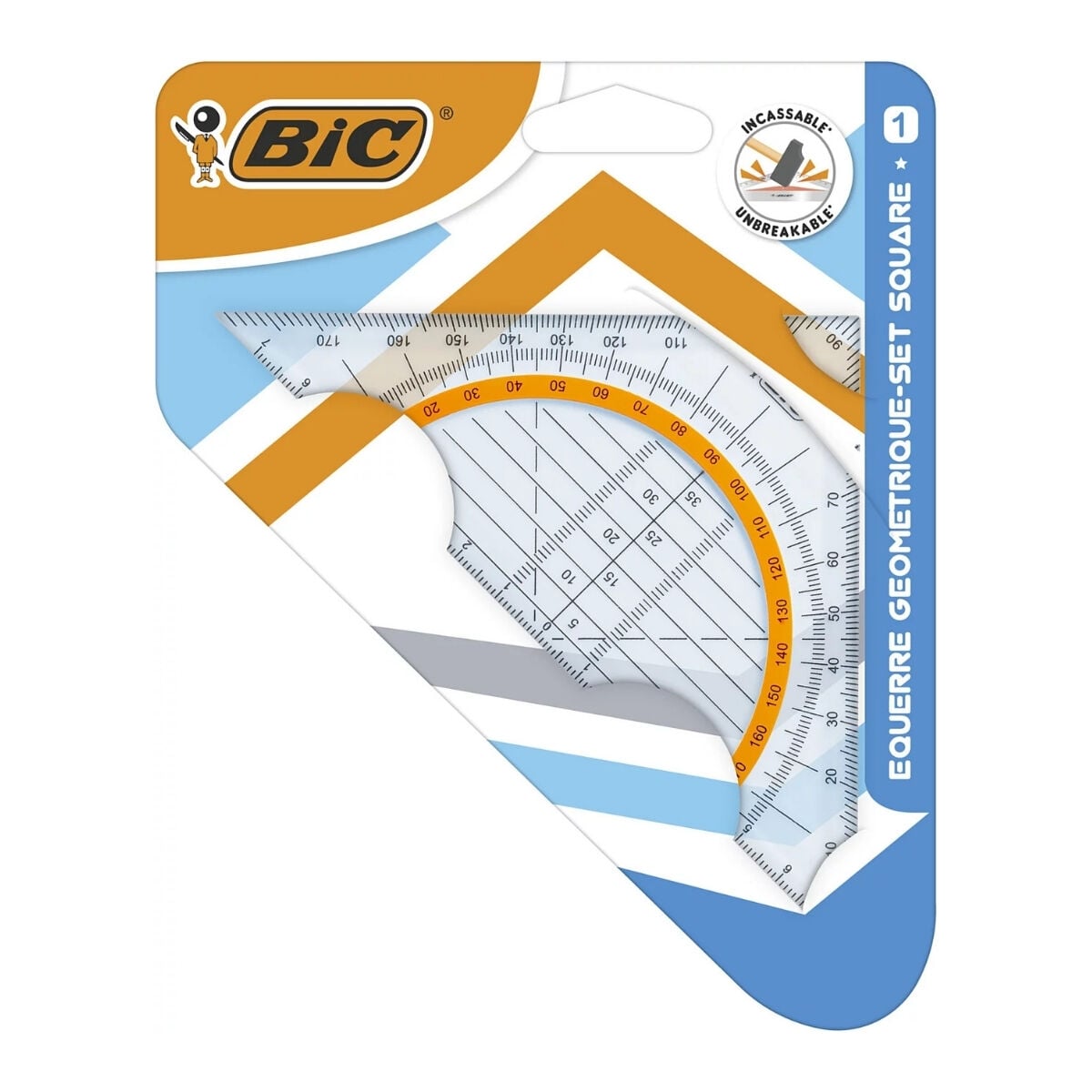 Bic Üçgen Gönye Geometrik Geodreicek 16cm