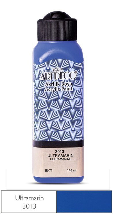 Artdeco Akrilik Boya 140ml 3013 Ultramarin