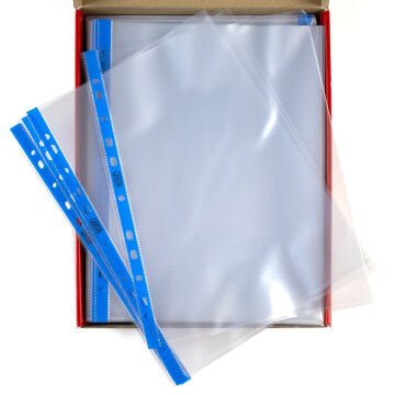 Kraf Poşet Dosya A4 Kristal 100lü 1001