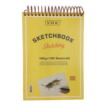 Vox Art Sketchbook Eskiz Defter A5 100gr 100yp İvory Krem - 95,00