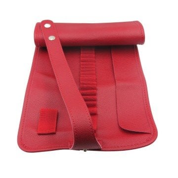 BBack Sanatsal Rulo Kalemlik Deri 36lı Kırmızı