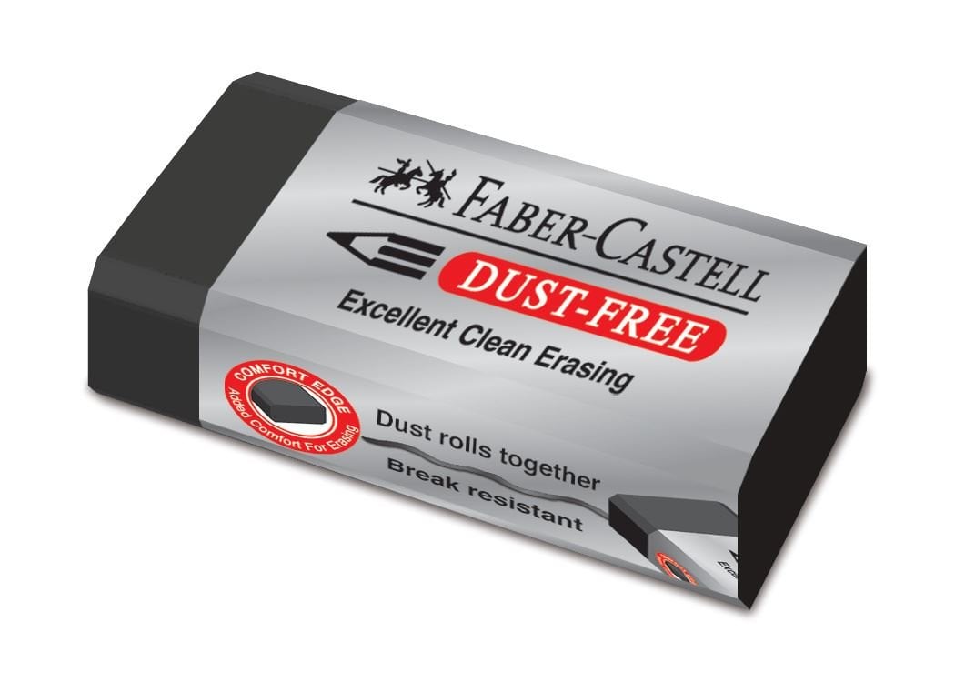 Faber Castell Dust-Free Siyah Silgi