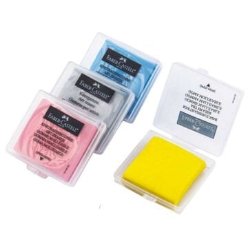 Faber Castell Plastik Kutulu Hamur Silgi Renkli