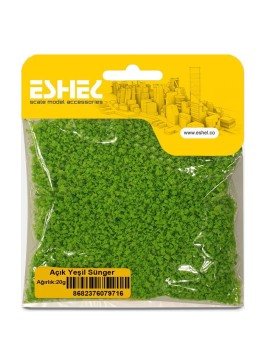 Eshel Maket Açık Yeşil Sünger 20gr
