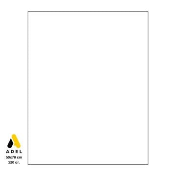 Adel Fon Kartonu 120gr 50x70cm Beyaz