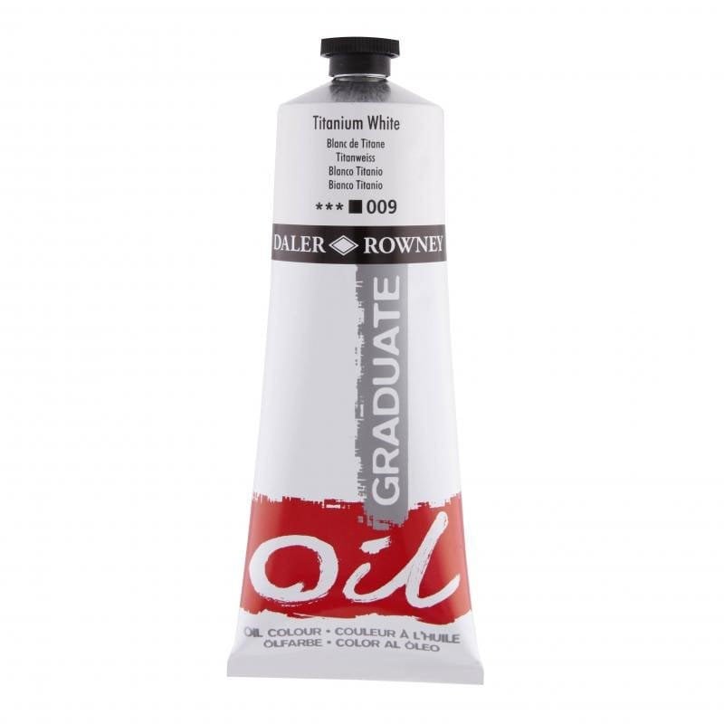 Daler Rowney Graduate Yağlı Boya 200ml 009 Titanium White