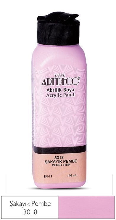 Artdeco Akrilik Boya 140ml 3018 Şakayık Pembe