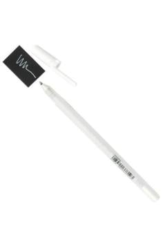Sakura Gelly Roll Basic 08 Beyaz Kalem 0,4mm