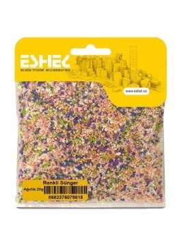 Eshel Maket Renkli Sünger 20gr