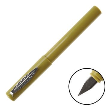Jinhao Dolma Kalem Yaprak Klipsli Extra Fine Mat Limon Yeşili