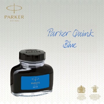 Parker Quink Washable Dolmakalem Mürekkep Şişesi 57ml Mavi