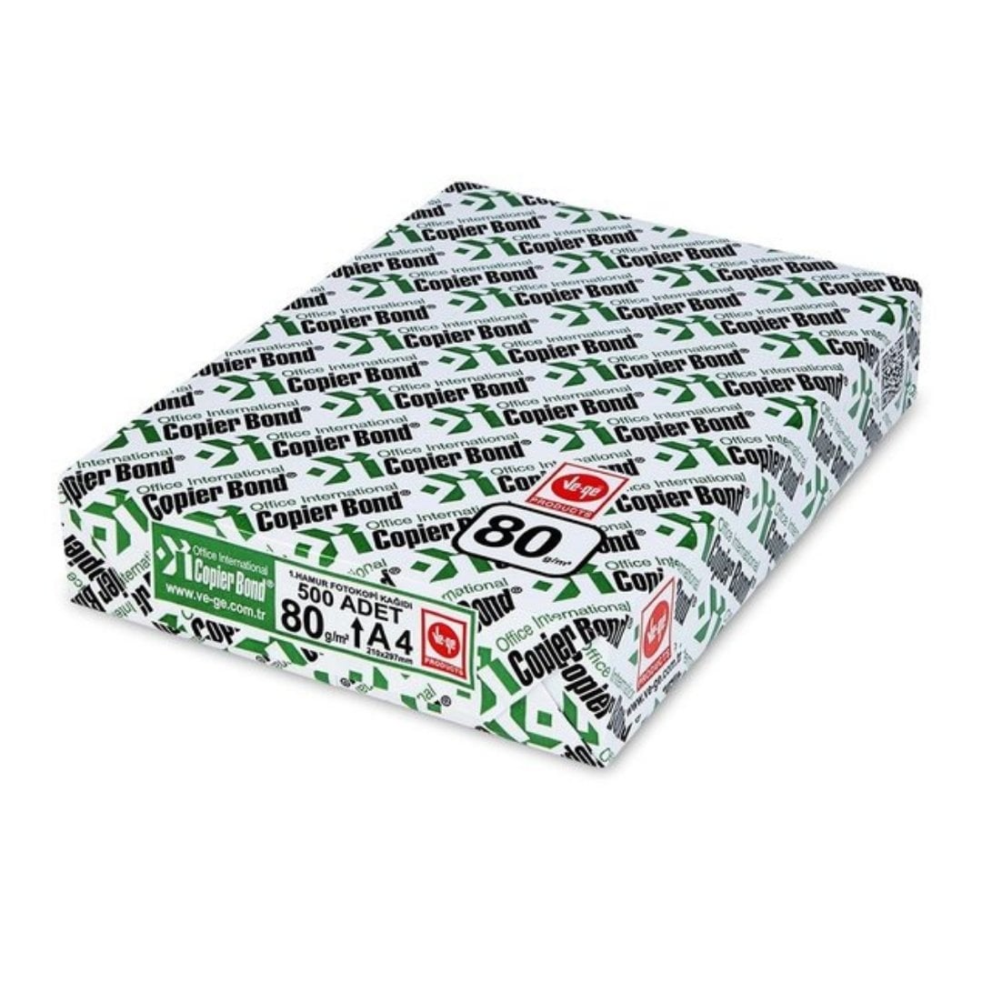 Vege Copier Bond Fotokopi Kağıdı 80gr 500lü