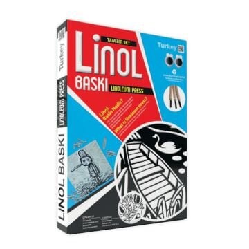 Kumtoys Tam Bir Set Linol Baskı 22x32cm 2.5mm LB-08 Kuşlar