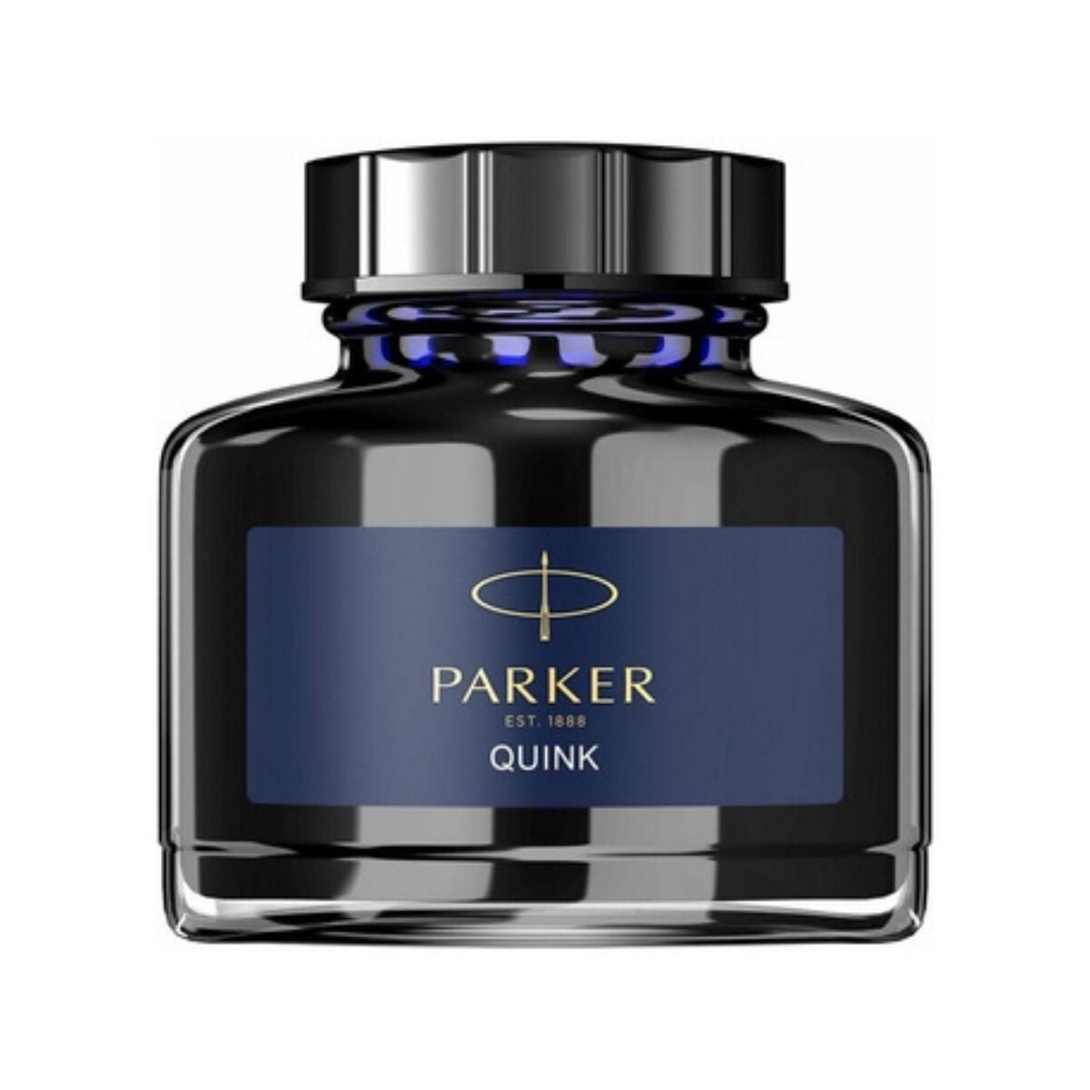 Parker Quink Dolmakalem Mürekkep Şişesi 57ml Mavi-Siyah