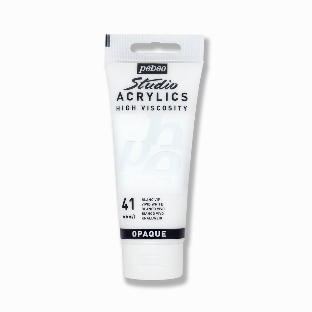 Pebeo Studio Akrilik Boya 100ml 41 Blanc Vif