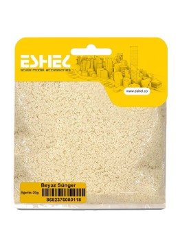 Eshel Maket Beyaz Sünger 20gr