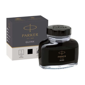 Parker Quink Dolmakalem Mürekkep Şişesi 57ml Siyah