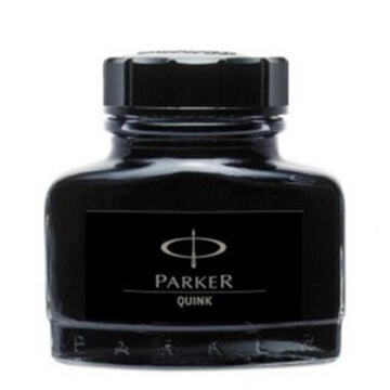 Parker Quink Dolmakalem Mürekkep Şişesi 57ml Siyah