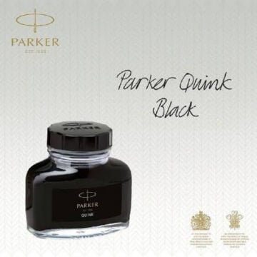 Parker Quink Dolmakalem Mürekkep Şişesi 57ml Siyah