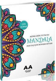 Mandala Boyama Kıtabı Renklerin Tutkusu