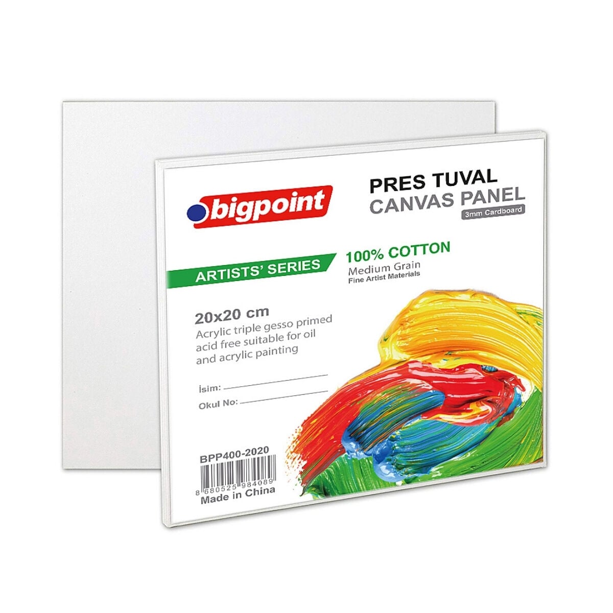 Bigpoint Artists' Pres Tuval 20x20cm