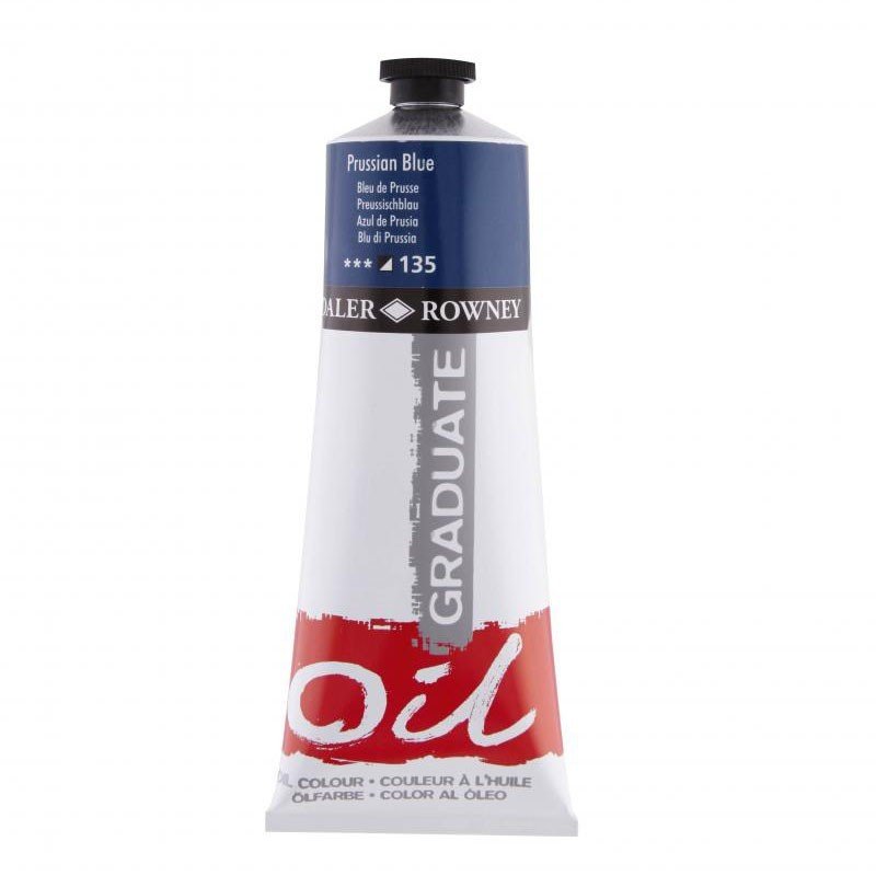Daler Rowney Graduate Yağlı Boya 200ml 135 Prussian Blue