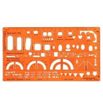 Standardgraph Mimari Şablon - 1 - 1/50