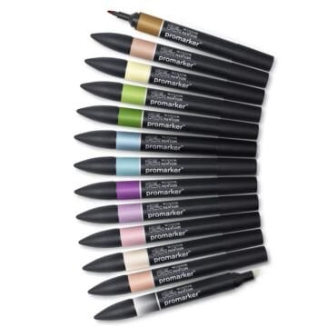 Winsor Newton Promarker 12+1 Set Manga Fantasy