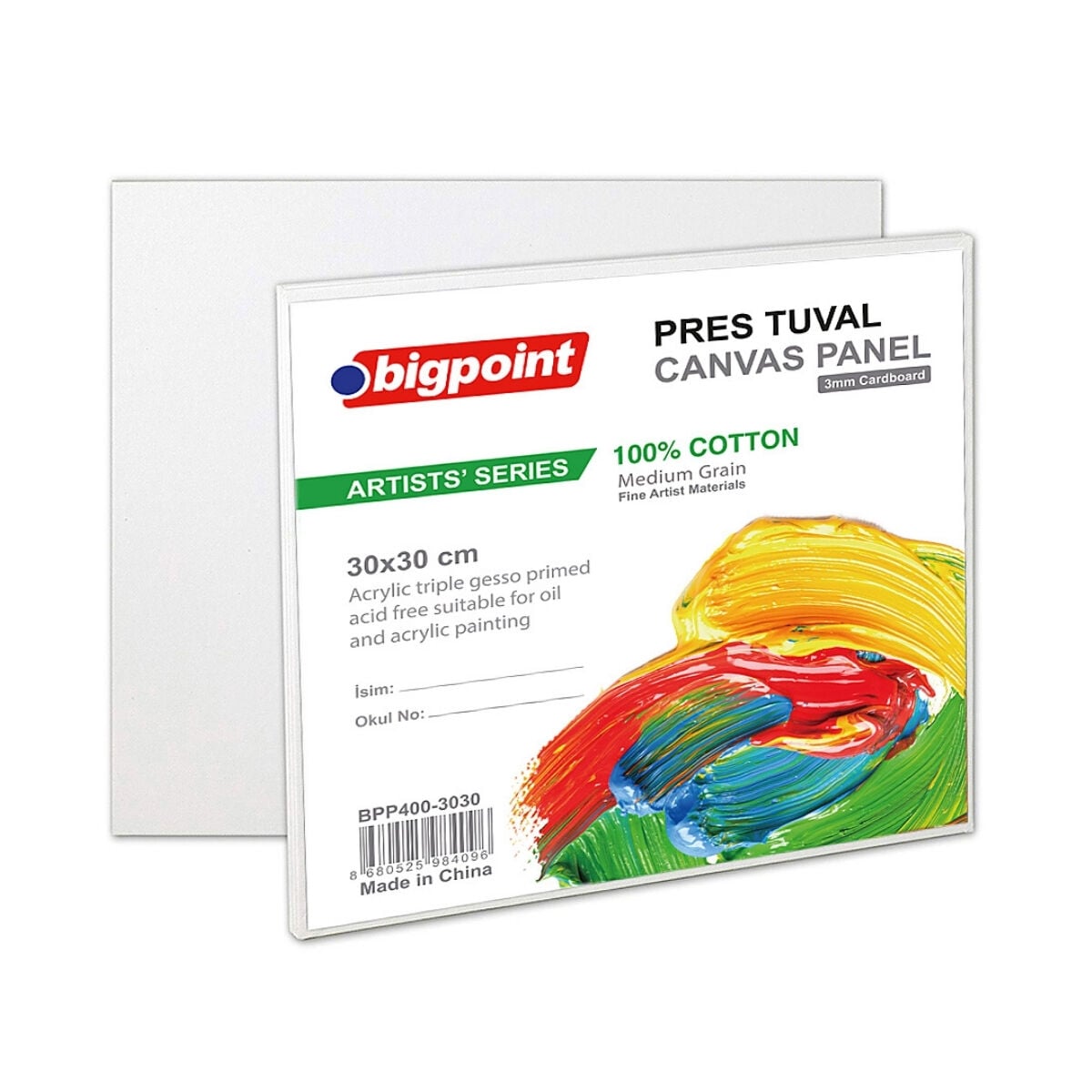 Bigpoint Artists' Pres Tuval 30x30cm
