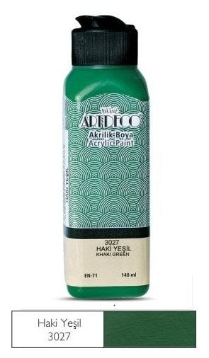 Artdeco Akrilik Boya 140ml 3027 Haki Yeşil