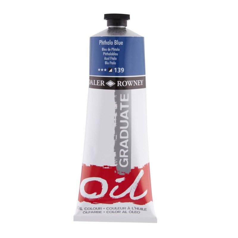 Daler Rowney Graduate Yağlı Boya 200ml 139 Phthalo Blue