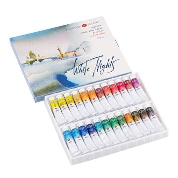 St Petersburg White Nights 10ml x 24lü Tüp Sulu Boya