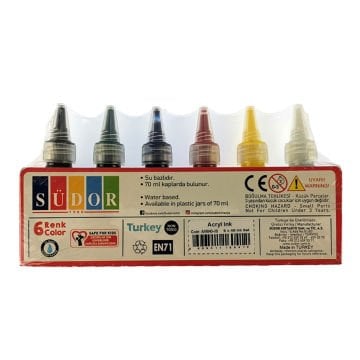 Mona Lisa Akrilik Boya Seti 40ml 6lı