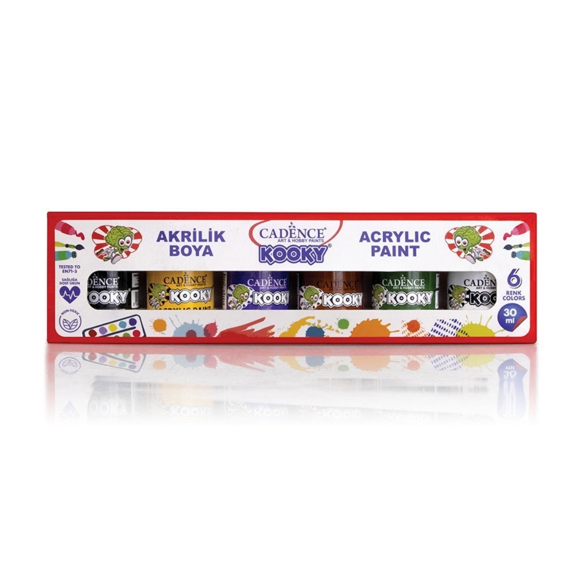Cadence Kooky Akriklik Boya Seti 6x30ml