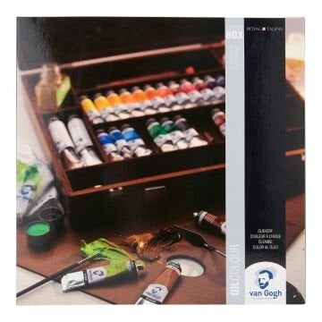 Talens Van Gogh Yağlı Boya Seti Ahşap Kutu Oil Colour Expert Box