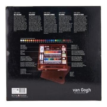 Talens Van Gogh Yağlı Boya Seti Ahşap Kutu Oil Colour Expert Box