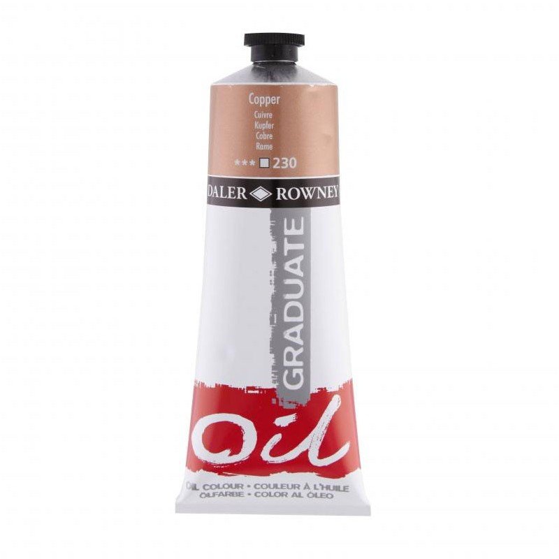 Daler Rowney Graduate Yağlı Boya 200ml 230 Copper